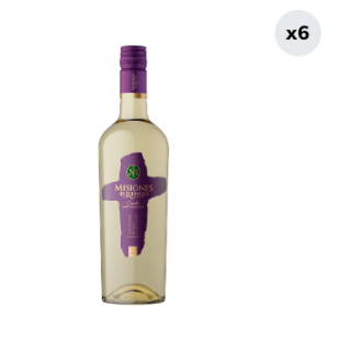 6x Vino Misiones De Rengo Cuvée Sauvignon Blanc 750cc
