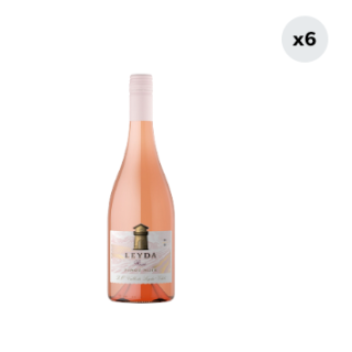 6x Vino Leyda Reserva Pinot Noir Rosé 750cc