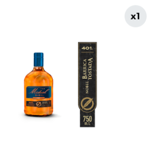 Pisco Mistral Nobel Barrica Tostada 40° 750cc