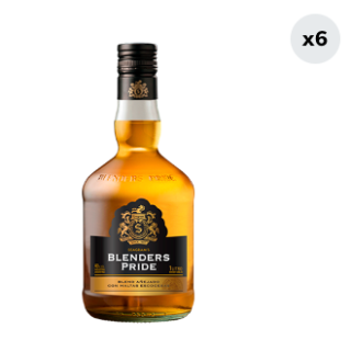 6x Whisky Blenders Pride 40° 1L