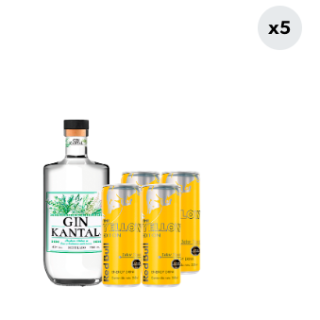 Pack Gin Kantal 43° 750cc + 4 Red Bull Tropical 250cc