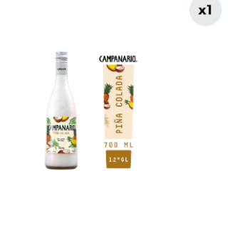 Cóctel Campanario Piña Colada 12° 700cc